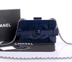 Chanel Lego Clutch A37010 Dark Blue A37010