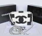 Chanel Lego Clutch A37013 Black&White A37013