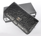Chanel Matelasse Bi-Fold Wallet Sheepskin Leather C091 Black C091