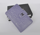 Chanel Matelasse Bi-Fold Wallet Sheepskin Leather C092 Purple C092