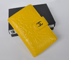 Chanel Matelasse Bi-Fold Wallet Sheepskin Leather C092 Yellow C092