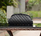Chanel Mini Clutch Bag Caviar Leather A32342 Black A32342