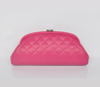Chanel Mini Clutch Bag Caviar Leather A35487 Rose A35487