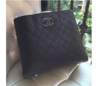 Chanel Original Caviar Leather Tote Bag A1238 Black A1238