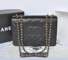 Chanel Original Sheepskin Leather Flap Shoulder Bag A67748 Black A67748