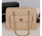 Chanel Original Sheepskin Leather Shoulder Bag A5224 Apricot W34 x H25 x D12 cm