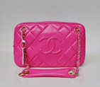 Chanel Sheepskin Leather Shoulder Bag A67751 Rose A67751