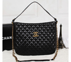 Chanel Sheepskin Leather tote shoulder Bag A2238 Black A2238