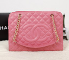 Chanel Shopping Bag Calfskin Leather A52248 Pink A52248