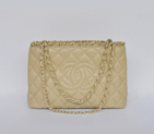 Chanel Shopping Bag Sheepskin Leather A30177 Apricot A30177