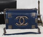 Chanel Shoulder Bag Original Sheepskin Leather A58800 RoyalBlue A58800
