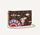 DOUBLE ZIP POCHETTE M69744