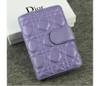 Dior Bi-Fold Wallet Sheepskin Leather DS023 Purple DS023