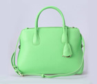 Dior DiorBar Top Handle Bag Calf Leather D033 Fluorescent Green D033