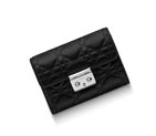 Dior Explorateur wallet in black lambskin S0336PGAI M900