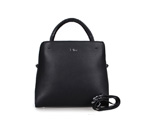 Dior Fall Winter Calfskin Top Handle Bag D0905 Black D0905