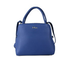 Dior Fall Winter Calfskin Top Handle Bag D0906 Blue D0906