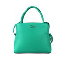 Dior Fall Winter Calfskin Top Handle Bag D0906 Green D0906