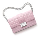 Dior Large Promenade pouch in light pink patent lambskin S0435PVRK M414