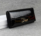 Dior Patent Leather Long Leather Wallet 5192 Black 5192