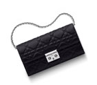 Dior Rendez-Vous wallet in black lambskin S0068PGAI M900