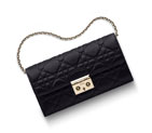 Dior Rendez-Vous wallet in black lambskin S0068OGAI M900