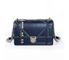 Diorama flap bag in Royalblue Original Leather D0422