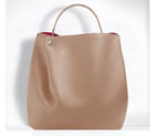 Diorific bucket bag in smooth pearlised Nude calfskin M1651OVOT M05U