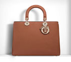 Diorissimo bag in Dark Gold bullcalf leather M0902OTRL M06M