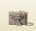 Emily mini guccissima leather shoulder bag 369622 AA61G 1419