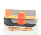 Fendi Multicolour Baguette Pouchette Clutch F2559 Grey F2559