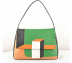 Fendi Multicolour Baguette Shoudler Bag 8BR600 Green 8BR600