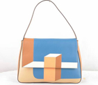 Fendi Multicolour Baguette Shoudler Bag 8BR600 SkyBlue 8BR600