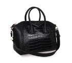 Givenchy Antigona Bag Crocodile Leather 9981 Black 9981