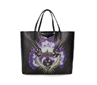 Givenchy Antigona Print Large Shopper Bag 8249 Black&Violet 8249