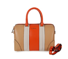 Givenchy Lucrezia Duffel Bag 6233 in Orange with white with Apricot 6233