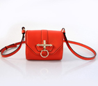 Givenchy Spring Sunmmer 2013 Gold-Trimmed Obsedia Shoulder Bag 3C1108 in Garnet Red 3C1108
