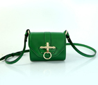 Givenchy Spring Sunmmer 2013 Gold-Trimmed Obsedia Shoulder Bag 3C1108 in Green 3C1108