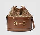 Gucci 1955 Horsebit bucket bag 602118 1DBUG 2363 602118
