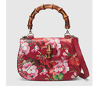 Gucci Bamboo Classic Blooms top handle  409398 CWB1N 6469 409398