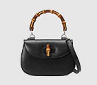 Gucci Bamboo Classic leather top handle 409398 ARU0N 1000 409398