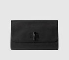 Gucci Bamboo daily leather clutch 387220 A7M0N 1000