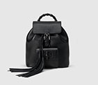 Gucci Bamboo leather backpack 387149 A7M0N 1000 387149