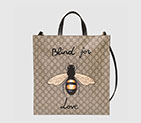 Gucci Bee print soft GG Supreme tote 450950 K571T 8666 450950