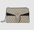 Gucci Dionysus GG Supreme shoulder bag with crystals 400249 9F2FN 8144 400249