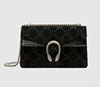 Gucci Dionysus GG velvet small shoulder bag 400249 9JTIB 1000 400249