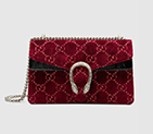 Gucci Dionysus GG velvet small shoulder bag 400249 9JTIB 6464 400249