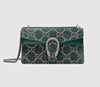 Gucci Dionysus GG velvet small shoulder bag 499623 9JTAN 4265 499623