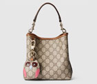 Gucci GG EMBLEM MINI BUCKET BAG 815118 FAD6L 9758 815118