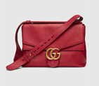 Gucci GG Marmont leather shoulder bag 400245 A7M0T 6339 400245